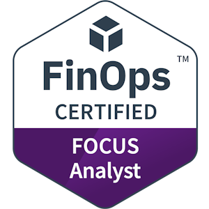 FinOps Certified FOCUS Analyst